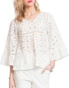 Plenty By Tracy Reese Lace Patterned Blouse