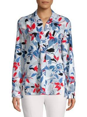 Jones New York Classic Floral Top