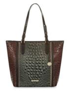 Brahmin Heartwood Asher Embossed Leather Tote