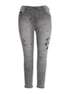 Melissa Mccarthy Seven7 Decons Distressed Skinny Jeans