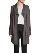 Calvin Klein Open-front Chunky Knit Cardigan