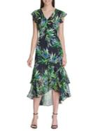 Tommy Hilfiger Fiji Floral High-low Midi Dress