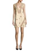 Free People Embroidered Never Been Mini Dress