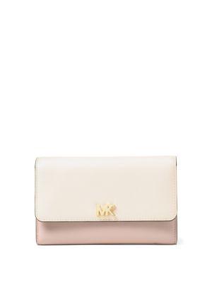 Michael Michael Kors Money Pieces Colorblock Medium Leather Wallet