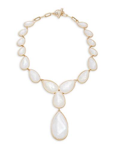 Nanette Lepore Teardrop Stone Statement Y-necklace