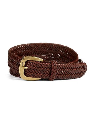 Polo Ralph Lauren Derby Braid Leather Belt