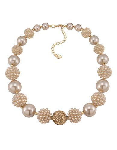Carolee Colored Pearl Stone Necklace