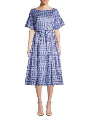 Weekend Max Mara Adorno Printed Midi Dress