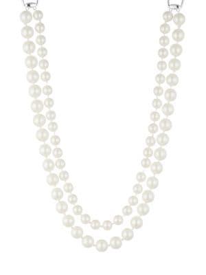 Ralph Lauren Faux Pearl Layered Necklace
