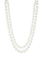 Ralph Lauren Faux Pearl Layered Necklace