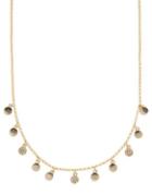 Ivanka Trump Crystal Disc Front Necklace