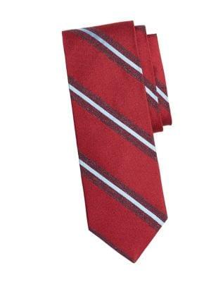 Brooks Brothers Open Stripe Silk Tie