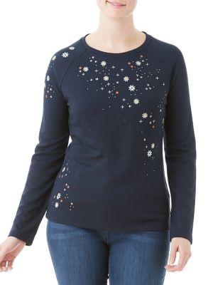Olsen Nordic Mood Scattered Stars Top