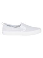 Sperry Crest Twin Gore Mini Perforated Leather Slip-on Sneakers
