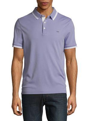 Michael Kors Cotton Striped Polo