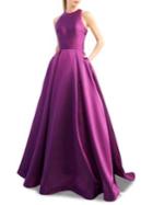 Mac Duggal Bow-back Fit-&-flare Dress