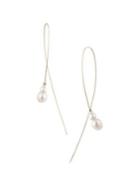 Carolee Eva 8mm Freshwaer Pearl Wire Earrings