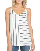 1 State At Leisure Mixed Striped Blouse