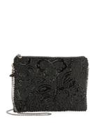 Mary Frances Beaded Top-zip Clutch