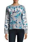 Calvin Klein Floral Crewneck Sweater