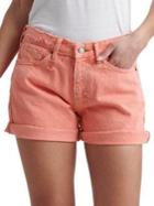 Lucky Brand Folded Cuff Cotton Shorts