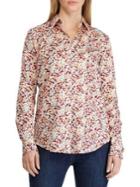 Lauren Ralph Lauren Cotton Sateen Floral-print Shirt