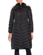 Marc New York Hooded Faux Fur Trimmed Extreme Puffer Coat
