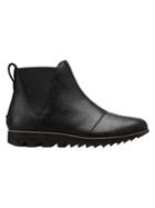 Sorel Harlow Shearling-trimmed Chelsea Boots