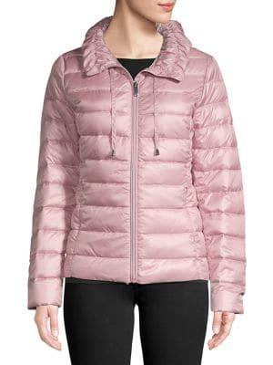 Via Spiga Full-zip Down-filled Puffer Jacket
