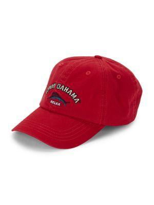 Tommy Bahama Embroidered Cotton Baseball Cap