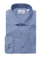 Calvin Klein Slim Fit Shadow Stripe Dress Shirt