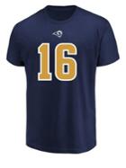Majestic Jared Goff Los Angeles Rams Nfl Eligible Receiver Iii Cotton Tee