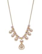 Marchesa Crystal Chain Necklace