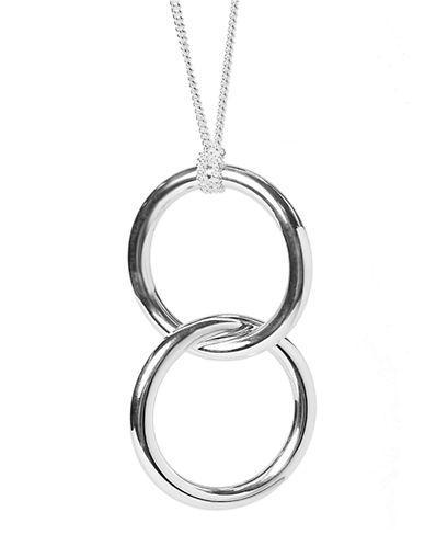 Momma's Jewels Two-ring Sterling Silver Teething Necklace