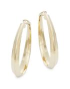 Design Lab Lord & Taylor Crescent Hoop Earrings