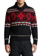 Polo Ralph Lauren Snowflake Cotton-blend Sweater