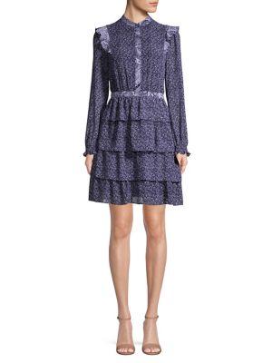 Michael Michael Kors Patterned Fit-&-flare Dress