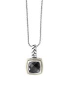 Effy Hematite And Sterling Silver Pendant Necklace