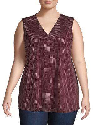 Rachel Rachel Roy Plus Classic Printed Top