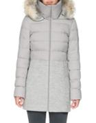 Soia & Kyo Fur-trim Hooded Puffer Coat