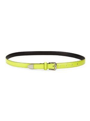 Calvin Klein Slim Western Leather Belt