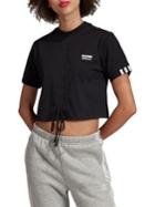 Adidas Ruched Cotton Top