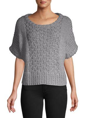 Caara Knit Short Sleeve Sweater