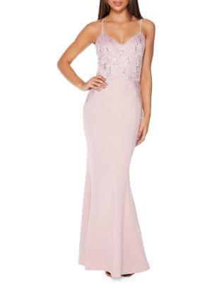 Quiz Lace Sequin Gown