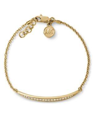 Michael Kors Matchstick Pave Chain Bracelet