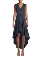 Elie Tahari Sondra Hi-lo Dress