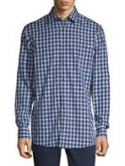 Hugo Boss Checkered Button-down Shirt