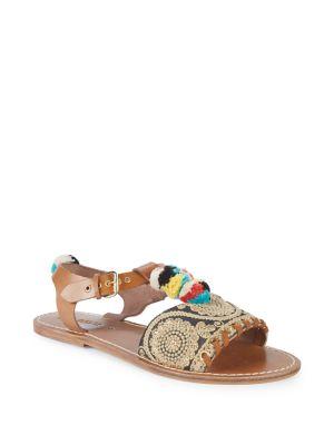 Dvlpmnt+ Carmen Embellished Leather Sandals
