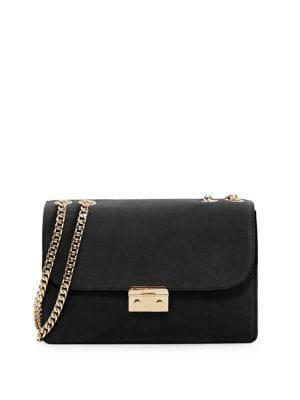 Mango Textured Shoulder Bag