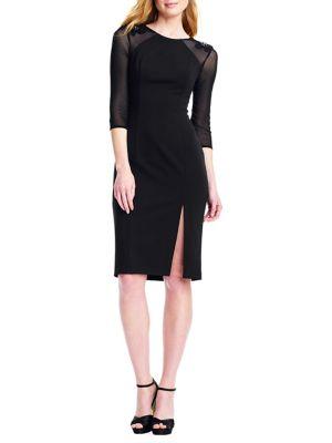 Adrianna Papell Short Crepe Dress
